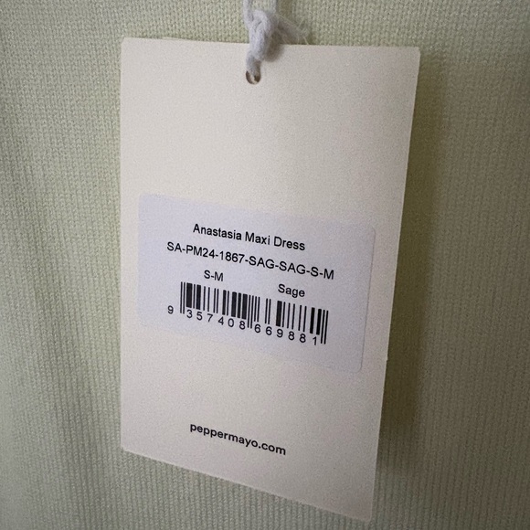 Peppermayo Sage Green Maxi Dress - Picture 11 of 13